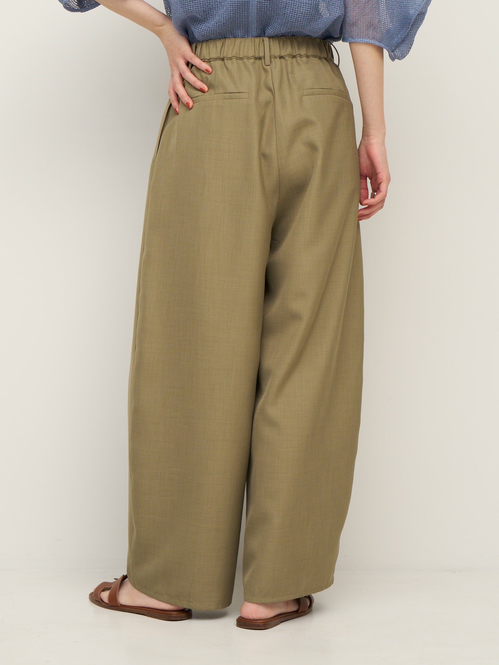 【予約販売】CHIGNON リネンライクコクーンPT 3862-337MK