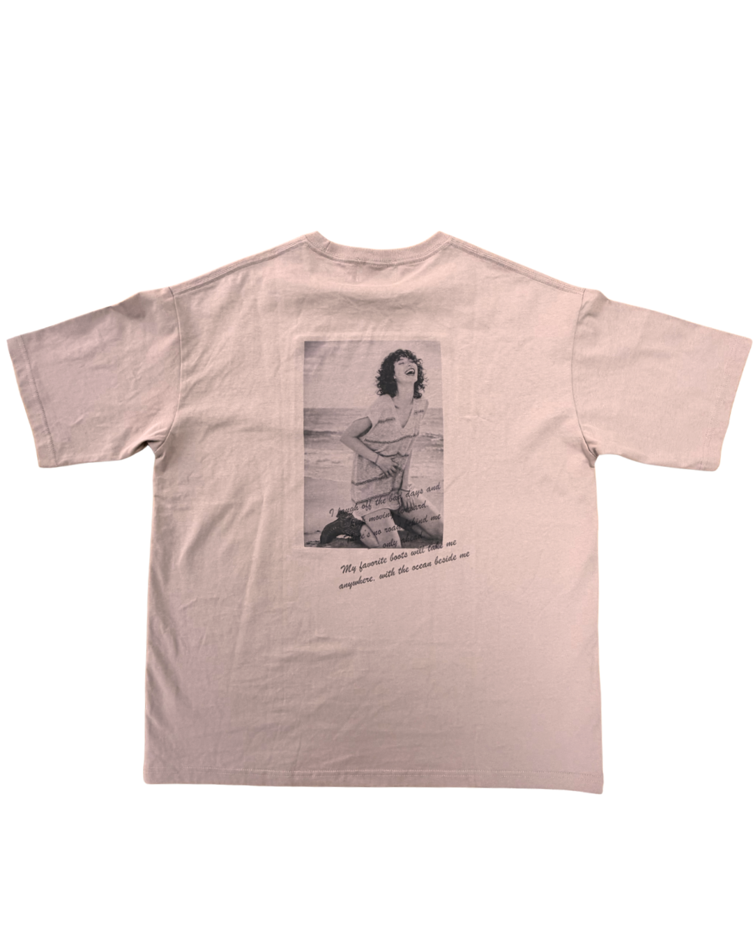 "JUST ADD WATER" フォトプリントTシャツ SSL-588