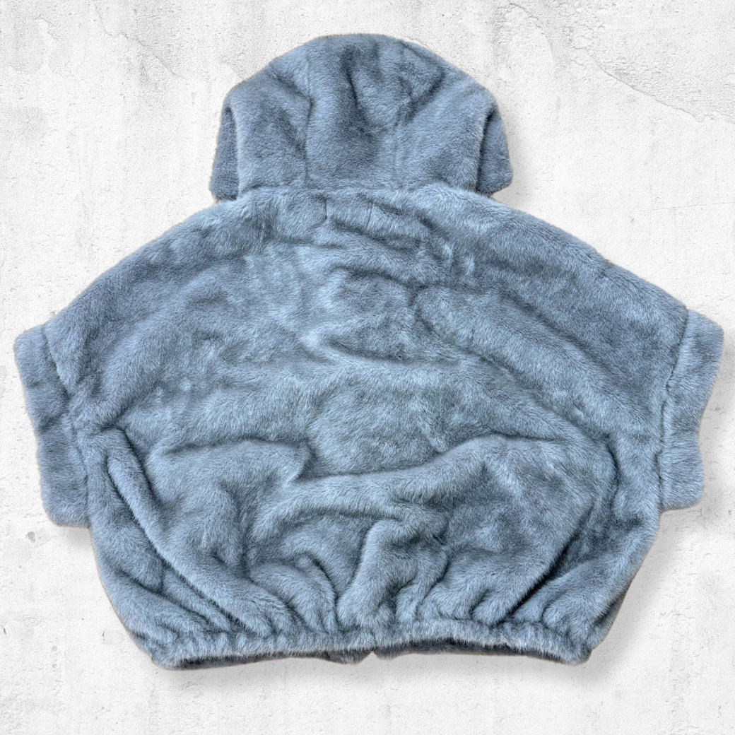 プレミアムエコファーフーディベスト