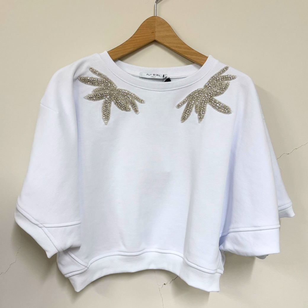 FLY GIRL デザインカットソー 〔30%OFF〕