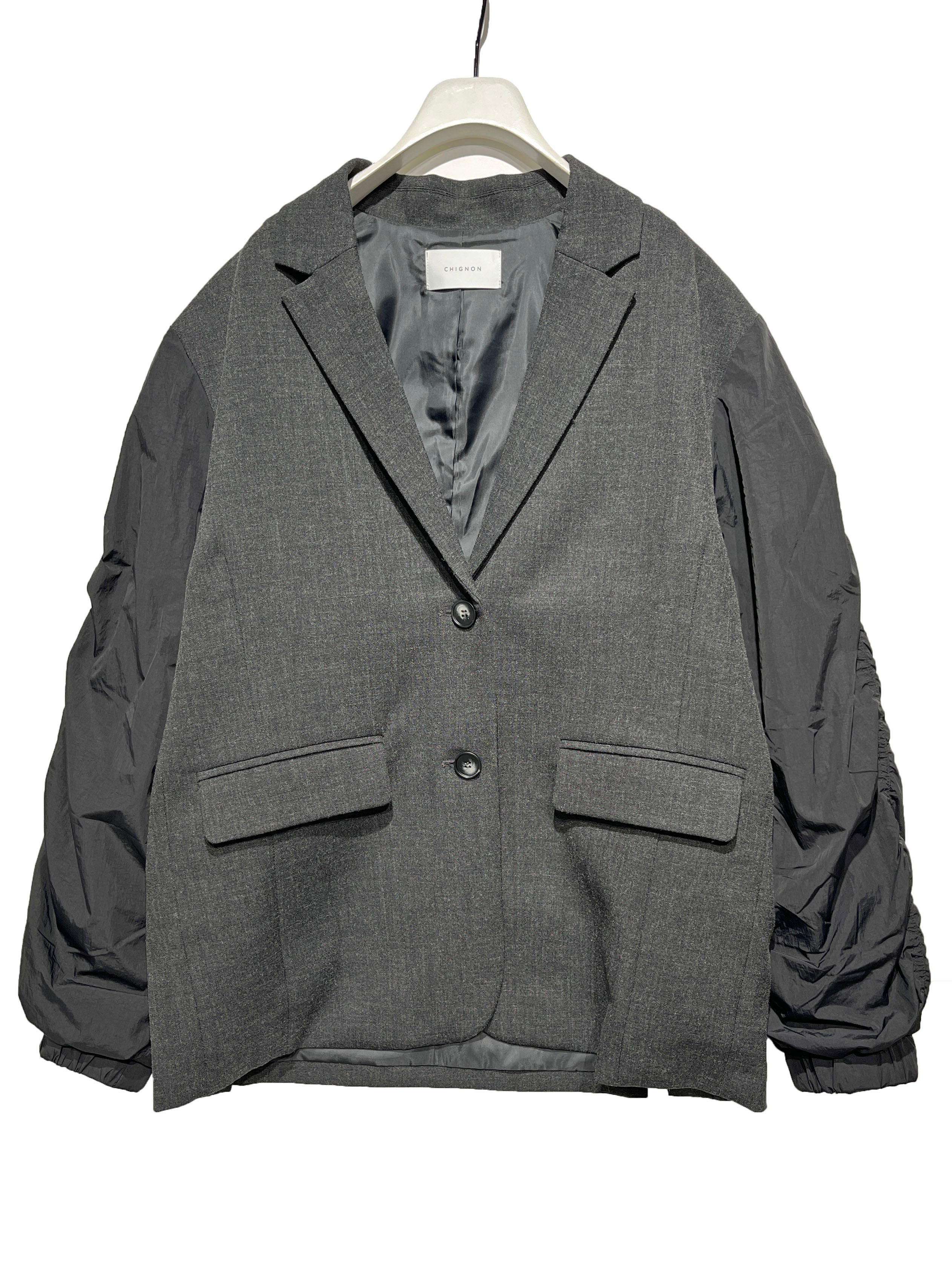 CHIGNON 袖MA-1 ドッキングJK 4554-039MK