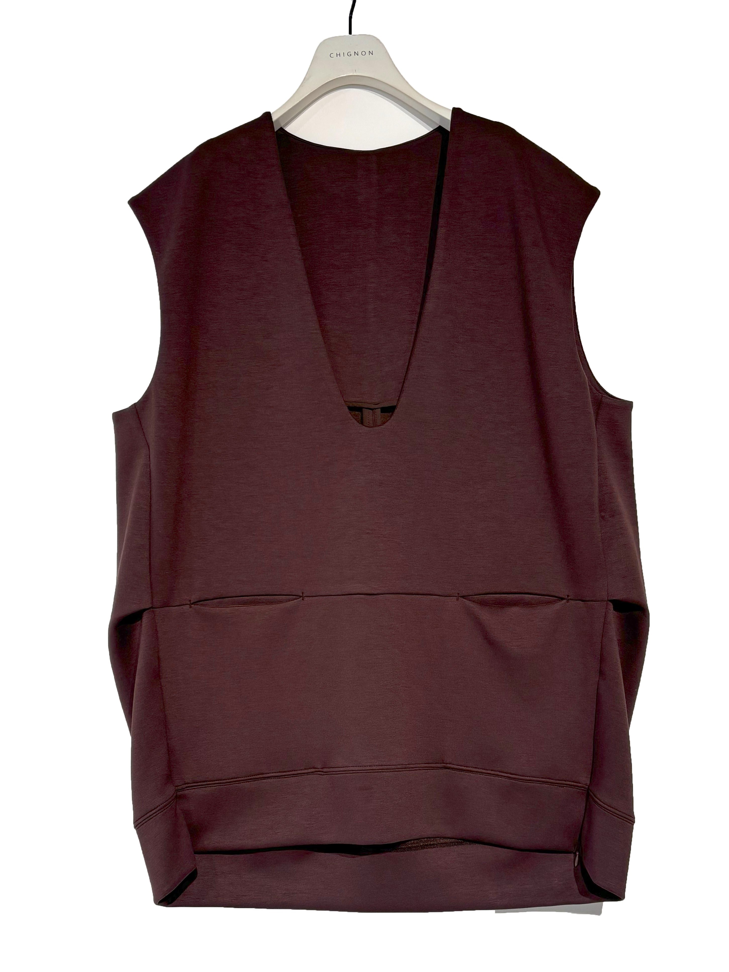 CHIGNON ダンボールVネックベスト 4754-049BZ