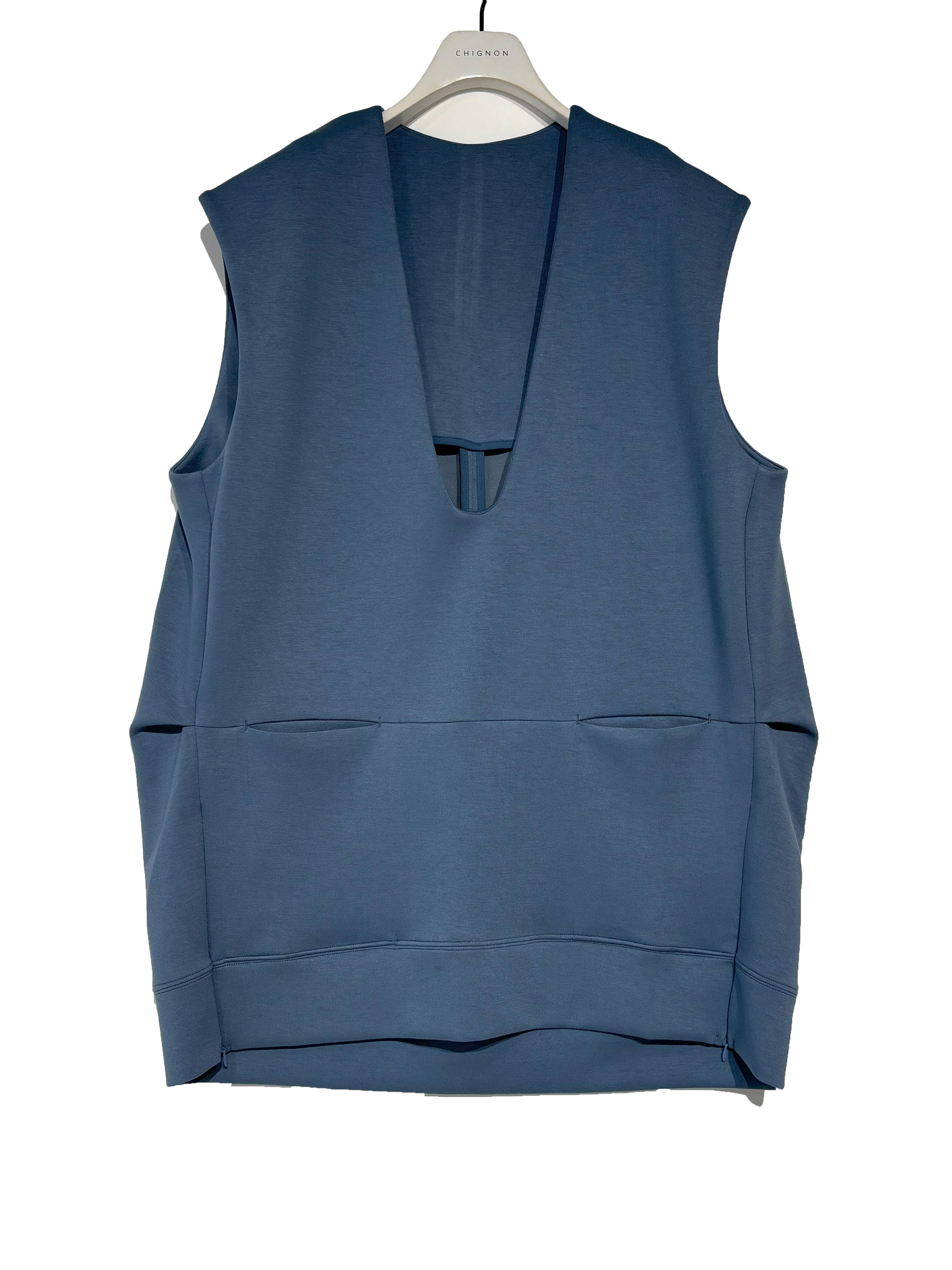 CHIGNON ダンボールVネックベスト 4754-049BZ