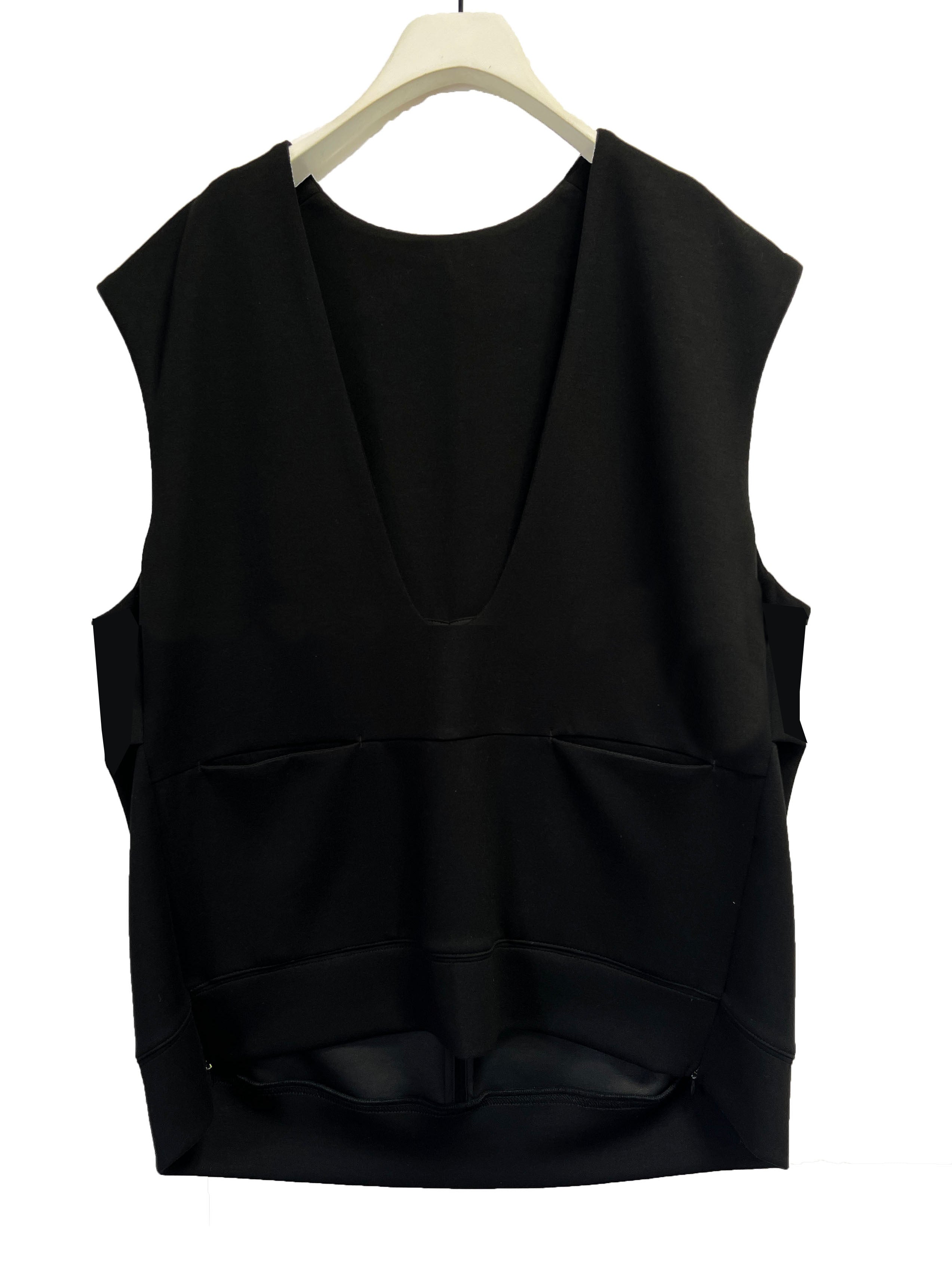 CHIGNON ダンボールVネックベスト 4754-049BZ