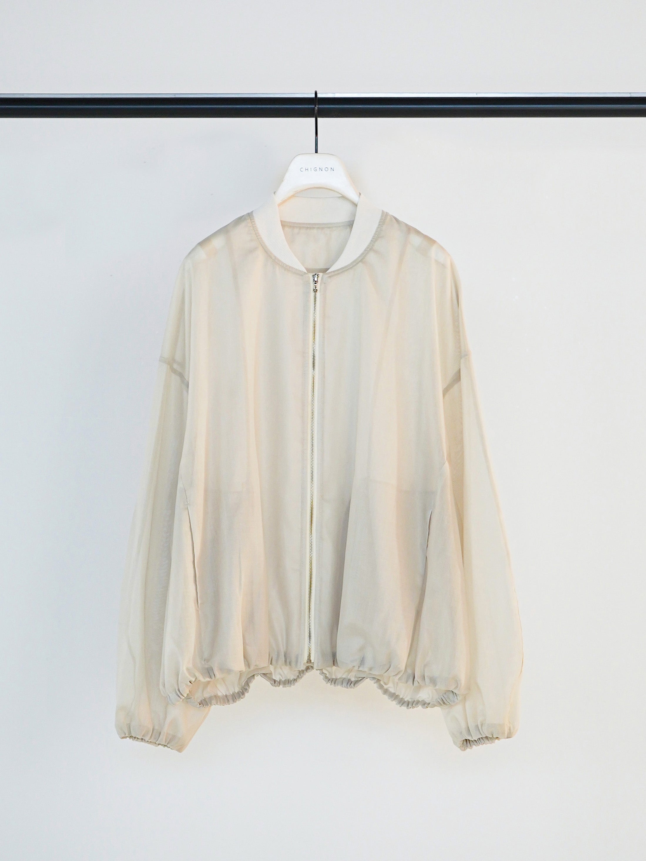 【予約販売】CHIGNON シアーチンツブルゾン 4861-003KK