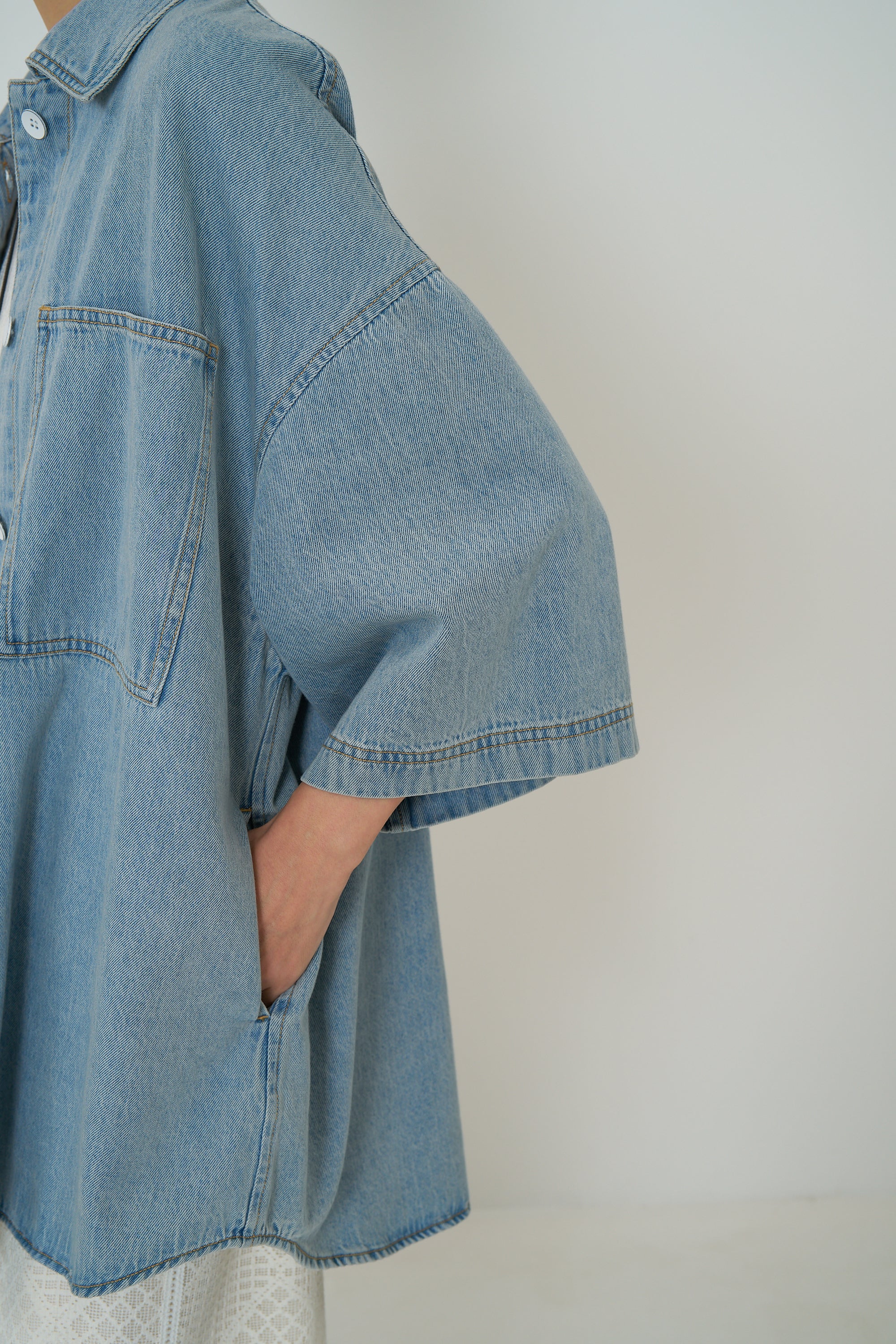 【予約販売】CHIGNON ハーフスリーブデニムJK 4861-041BT