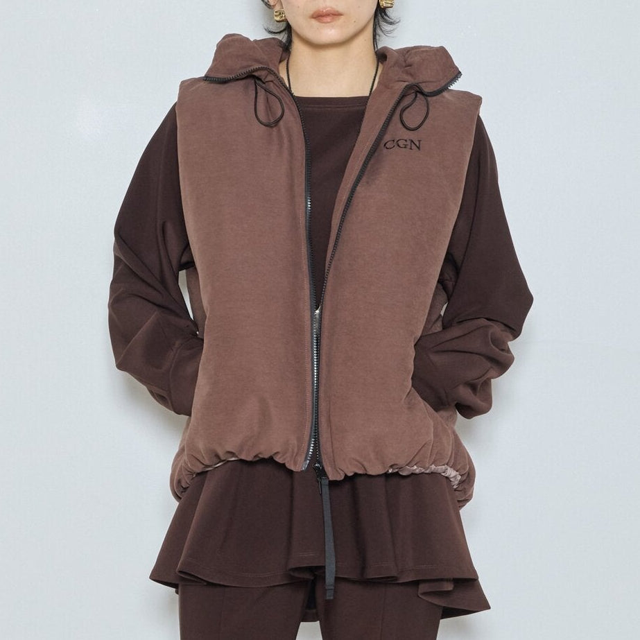 【予約販売】CHIGNON パフィロゴ刺繍ベスト 4865-340MK