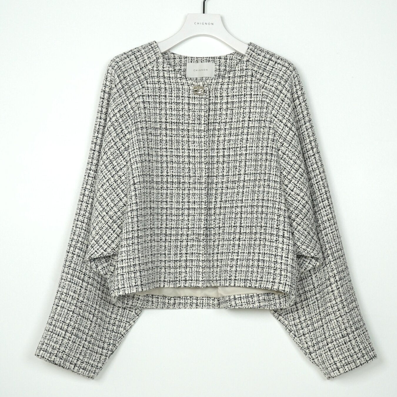 【予約販売】CHIGNON ミニマルツィードJK 4866-608BZ