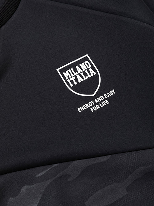 SY32 DOUBLE KNIT EMBOSS CAMO SHIELD P/O CREW No.13525