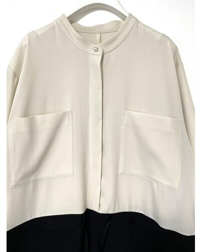 【予約販売】CHIGNON パールロングシャツOP 5436-488BKK