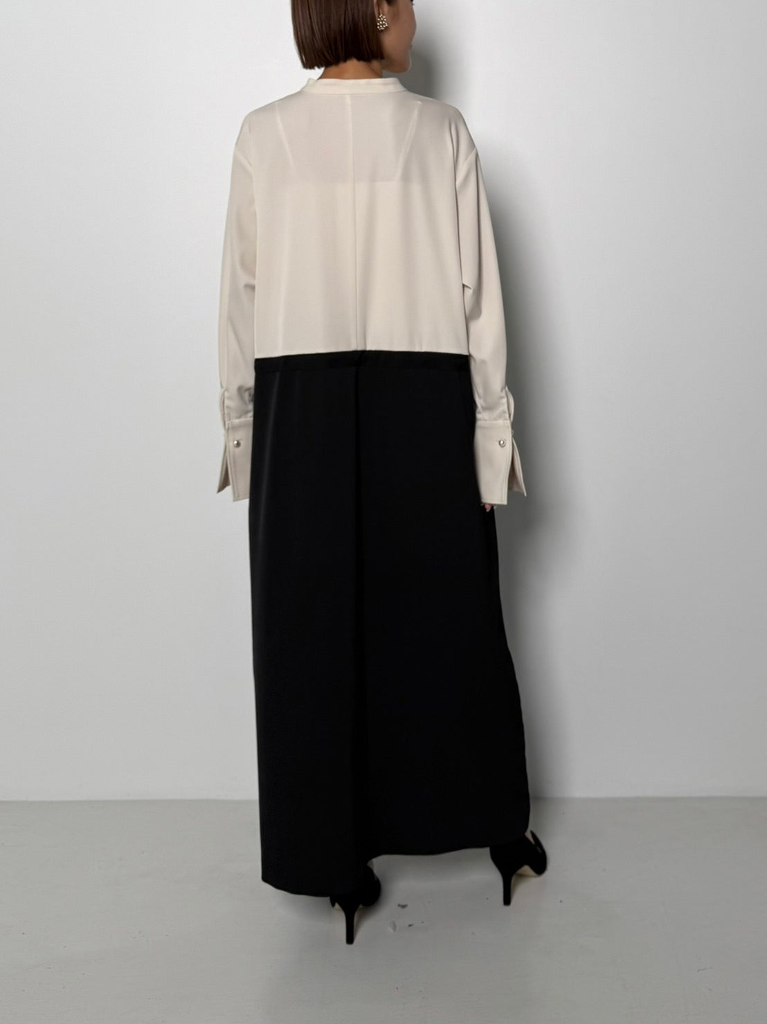 【予約販売】CHIGNON パールロングシャツOP 5436-488BKK