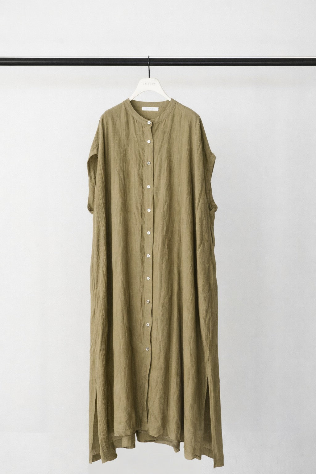 【予約販売】CHIGNON リネンタッチロングシャツOP 5562-350BZ