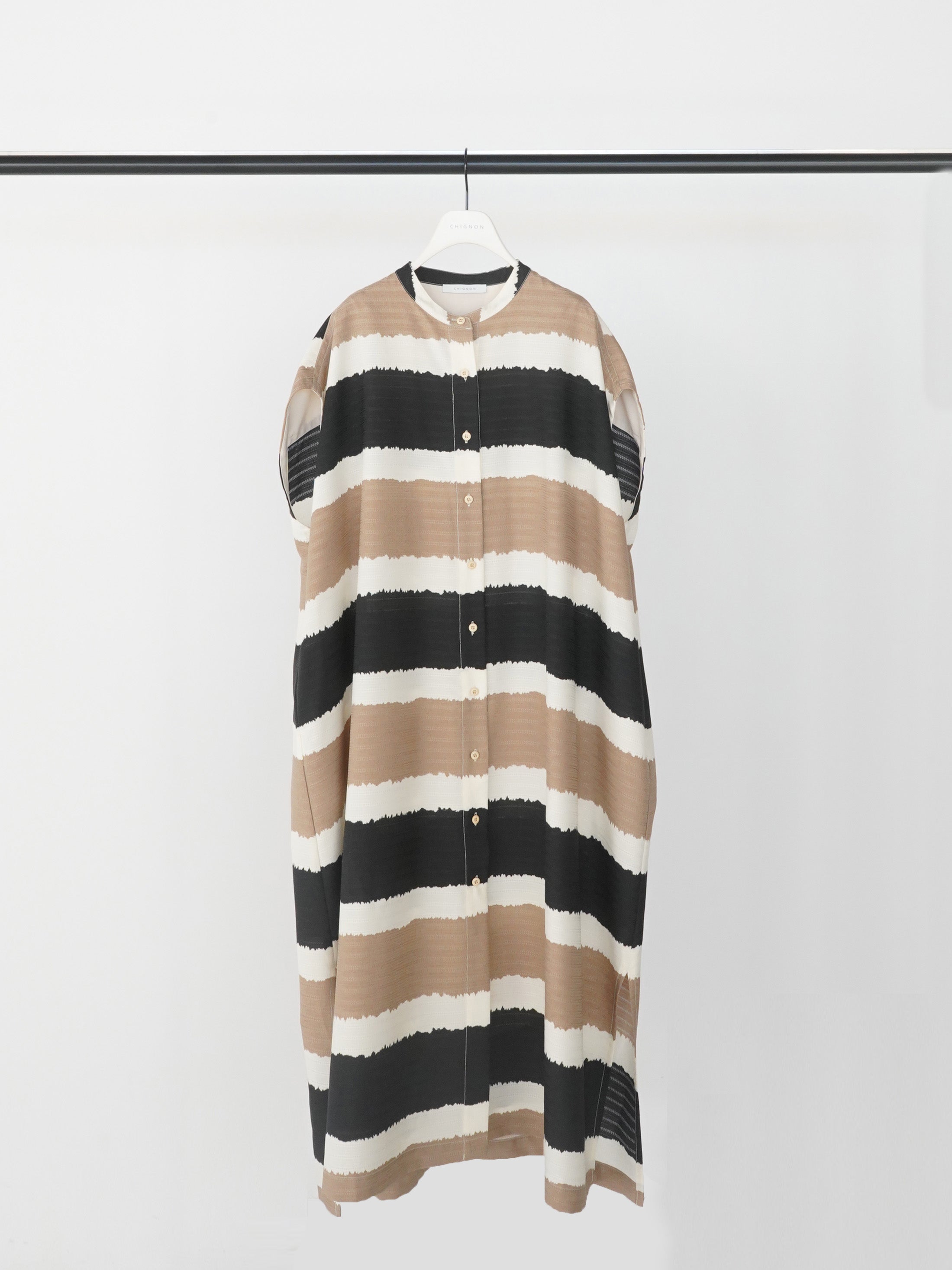 【予約販売】CHIGNON オリエンタルボーダーシャツOP 5562-351BZ