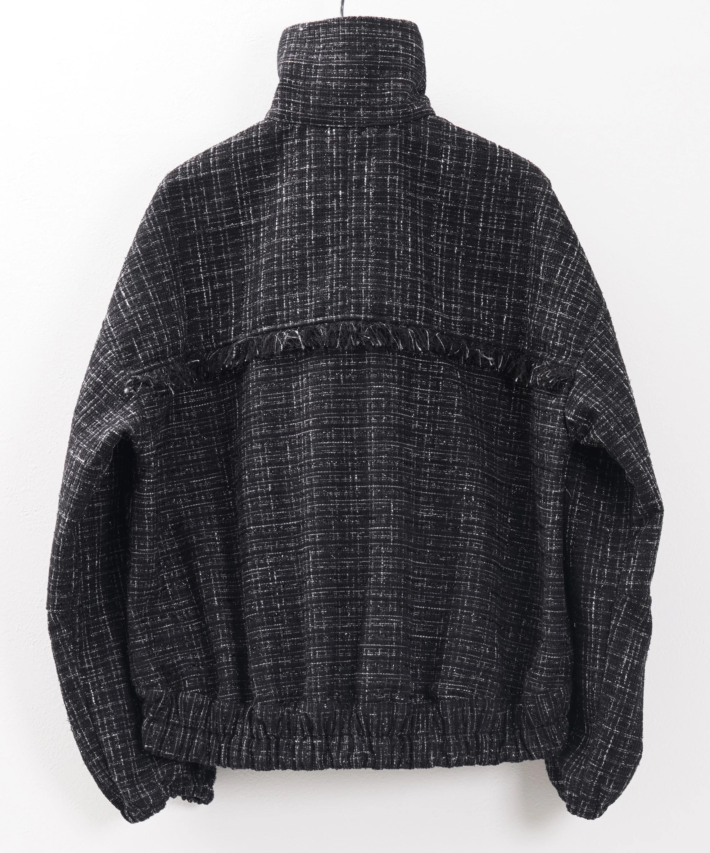 AGNOST ツイードハーフジップブルゾン〔50%OFF〕