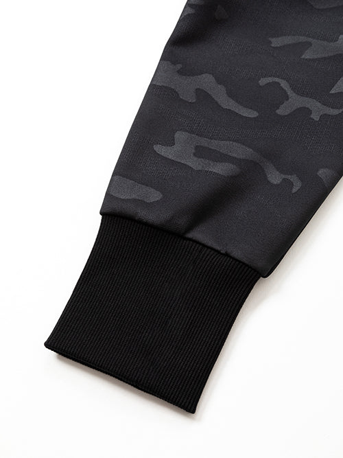 SY32 DOUBLE KNIT EMBOSS CAMO SHIELD P/O CREW No.13525