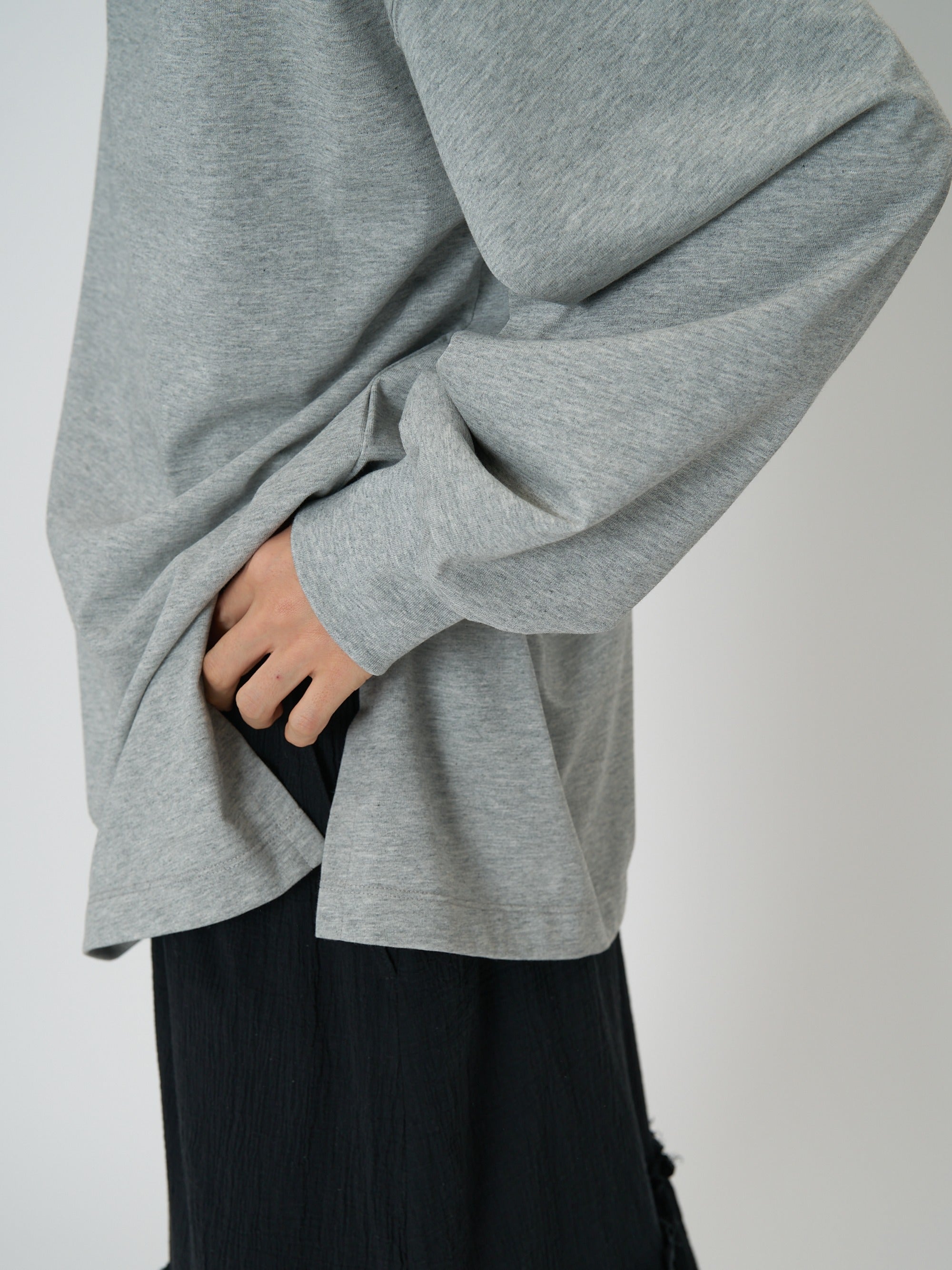 【予約販売】CHIGNON 度詰天竺ボートネックロンT 8261-015KK