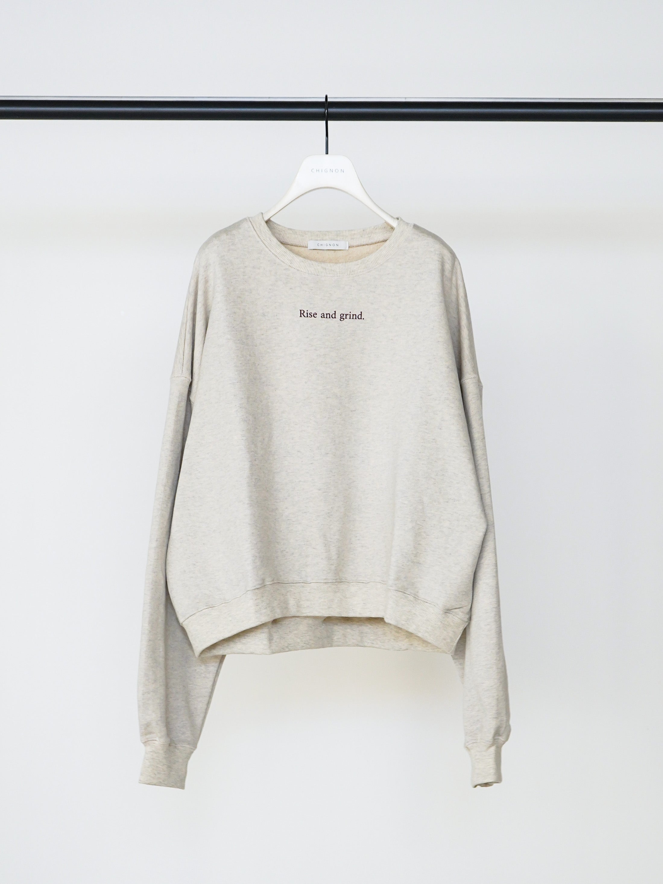 【予約販売】CHIGNON Rise ミニロゴスウェットPO 8454-131KK