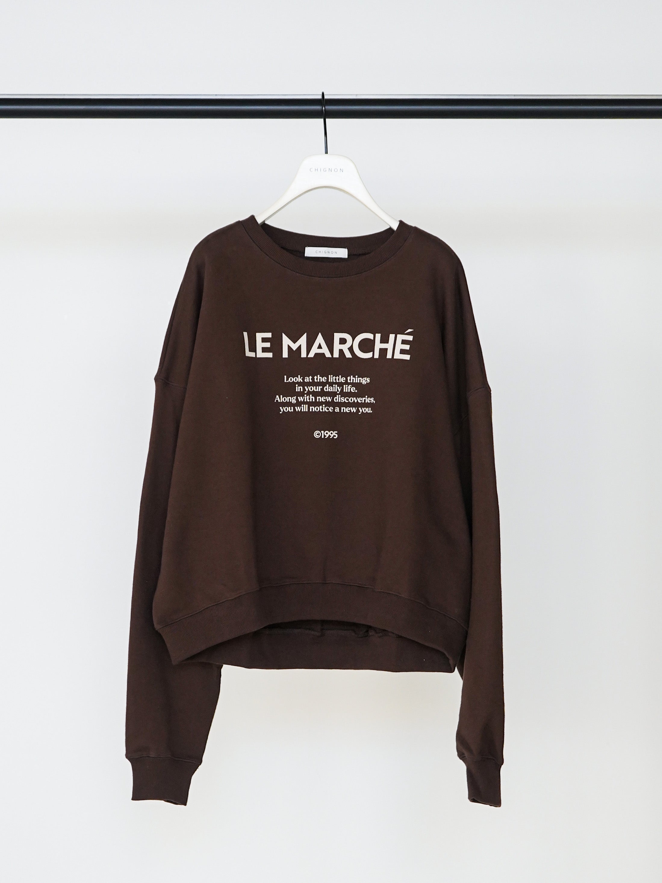 【予約販売】CHIGNON MARCHE スウェットPO 8454-132KK