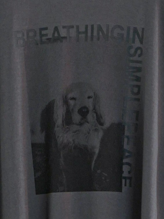 【予約販売】CHIGNON アニマルフォト"DOG"TEE 8461-100KK