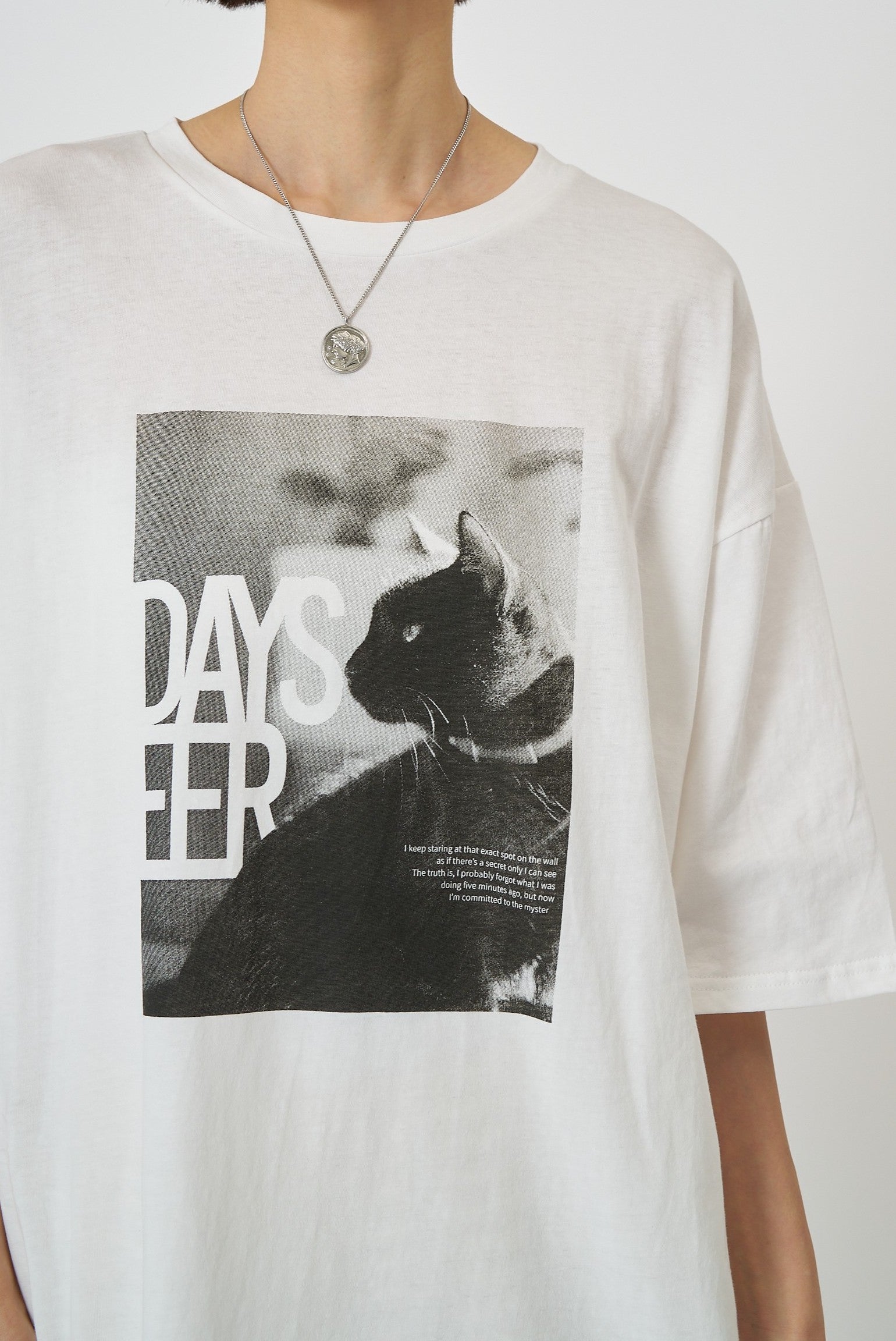 【予約販売】CHIGNON アニマルフォト"CAT"Tee 8461-101KK