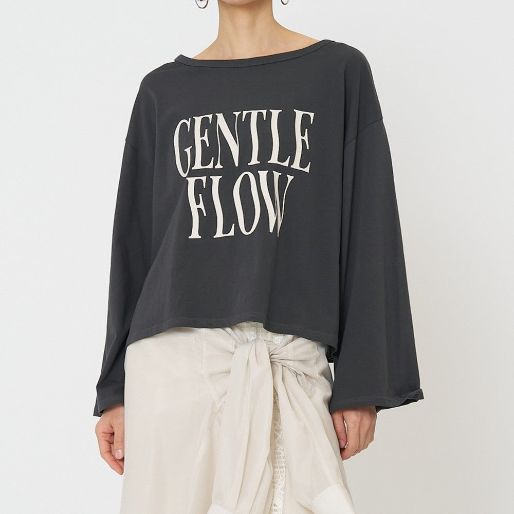 【予約販売】CHIGNON "FLOW"ウェイブロゴTee 8461-103KK