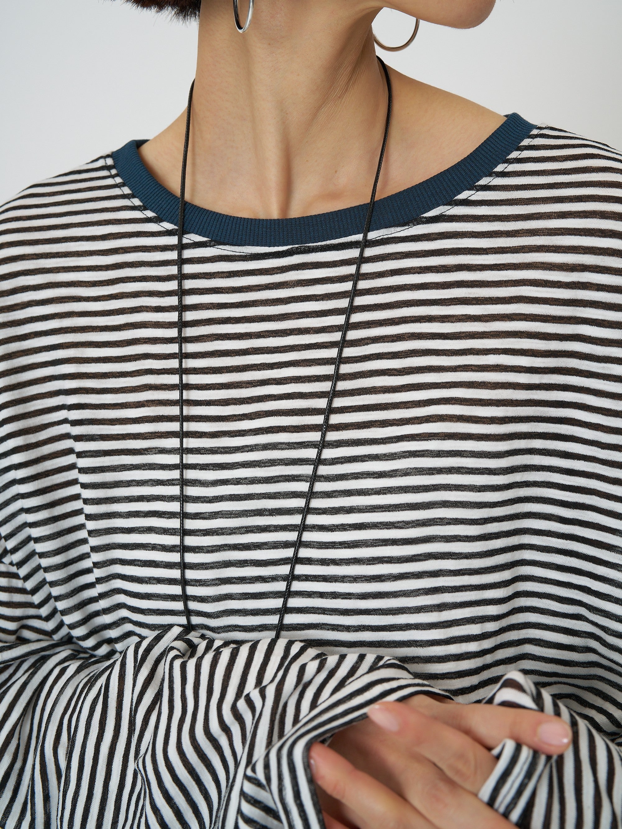 【予約販売】CHIGNON シアーボーダーTee 8461-107KK