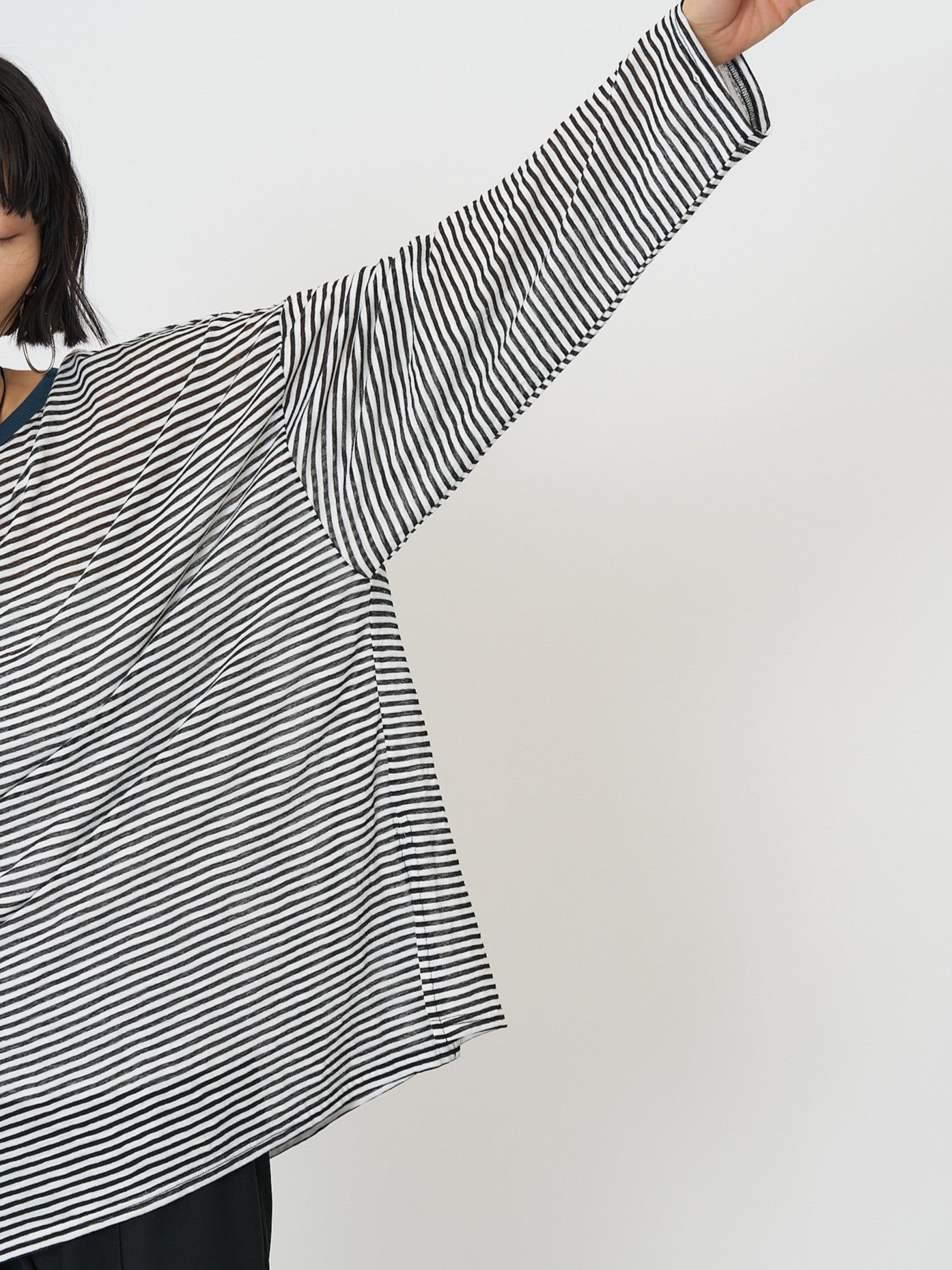 【予約販売】CHIGNON シアーボーダーTee 8461-107KK