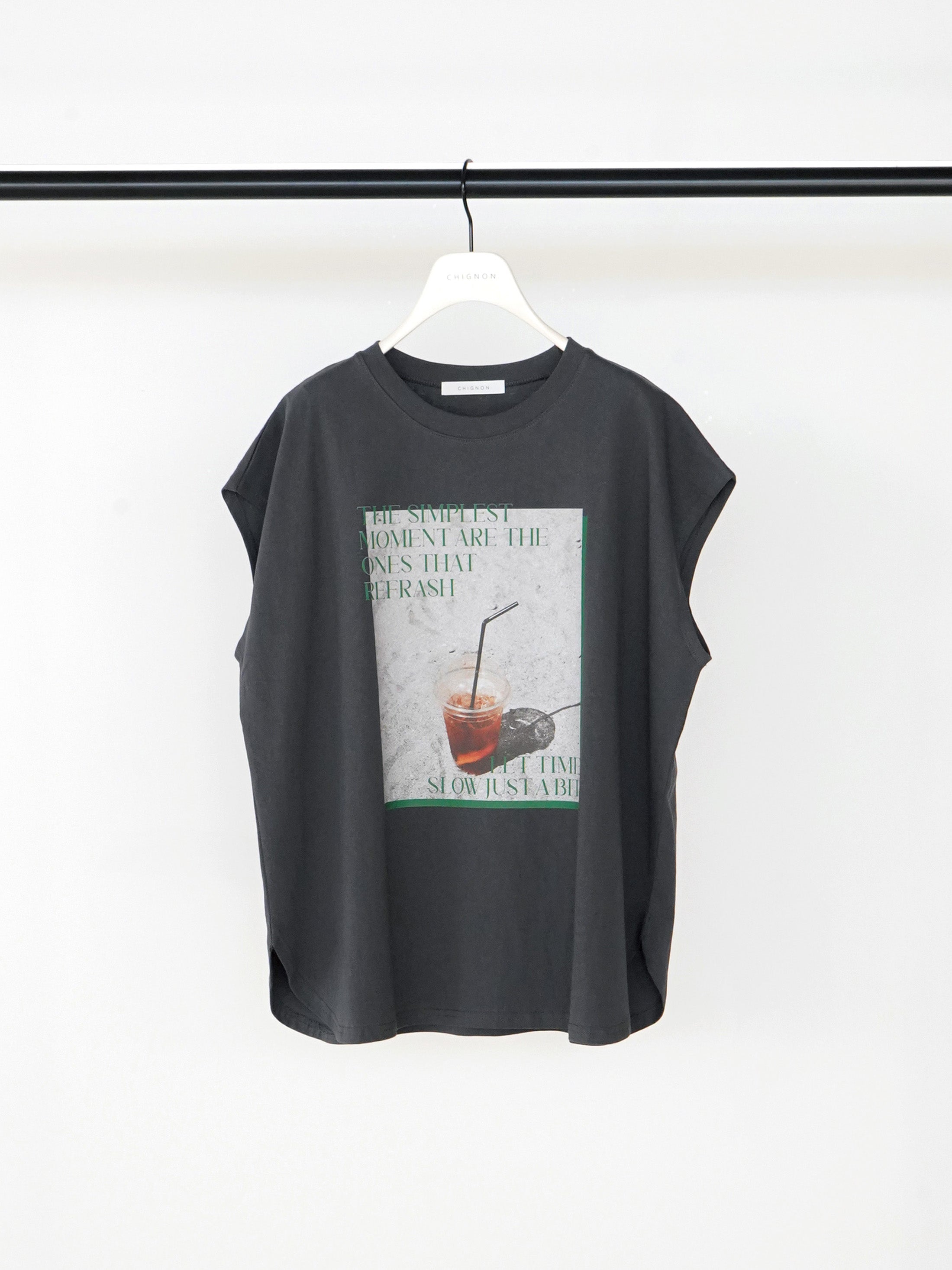 CHIGNON PHOTO プリントフレンチ 8462-402KK