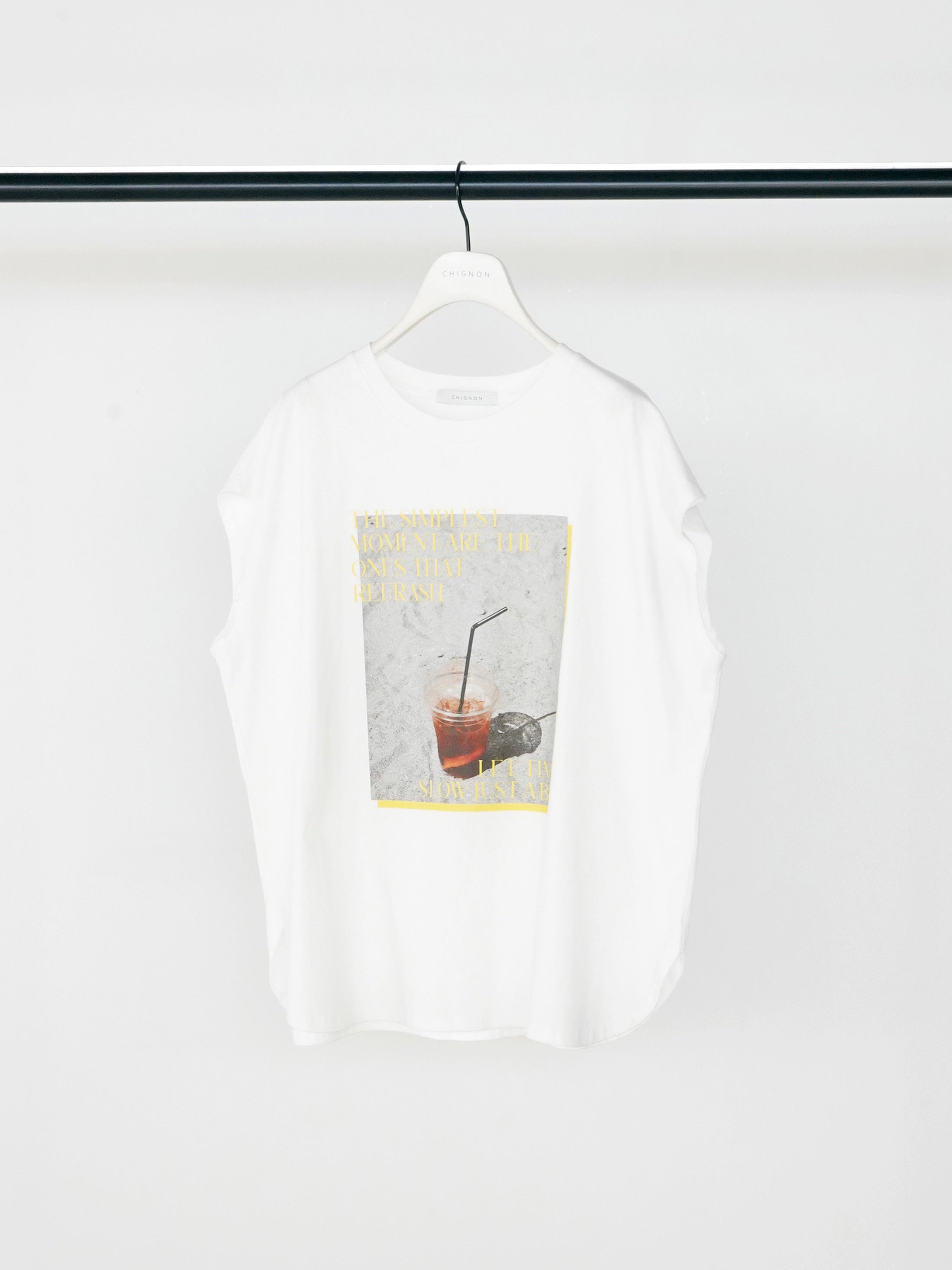 CHIGNON PHOTO プリントフレンチ 8462-402KK