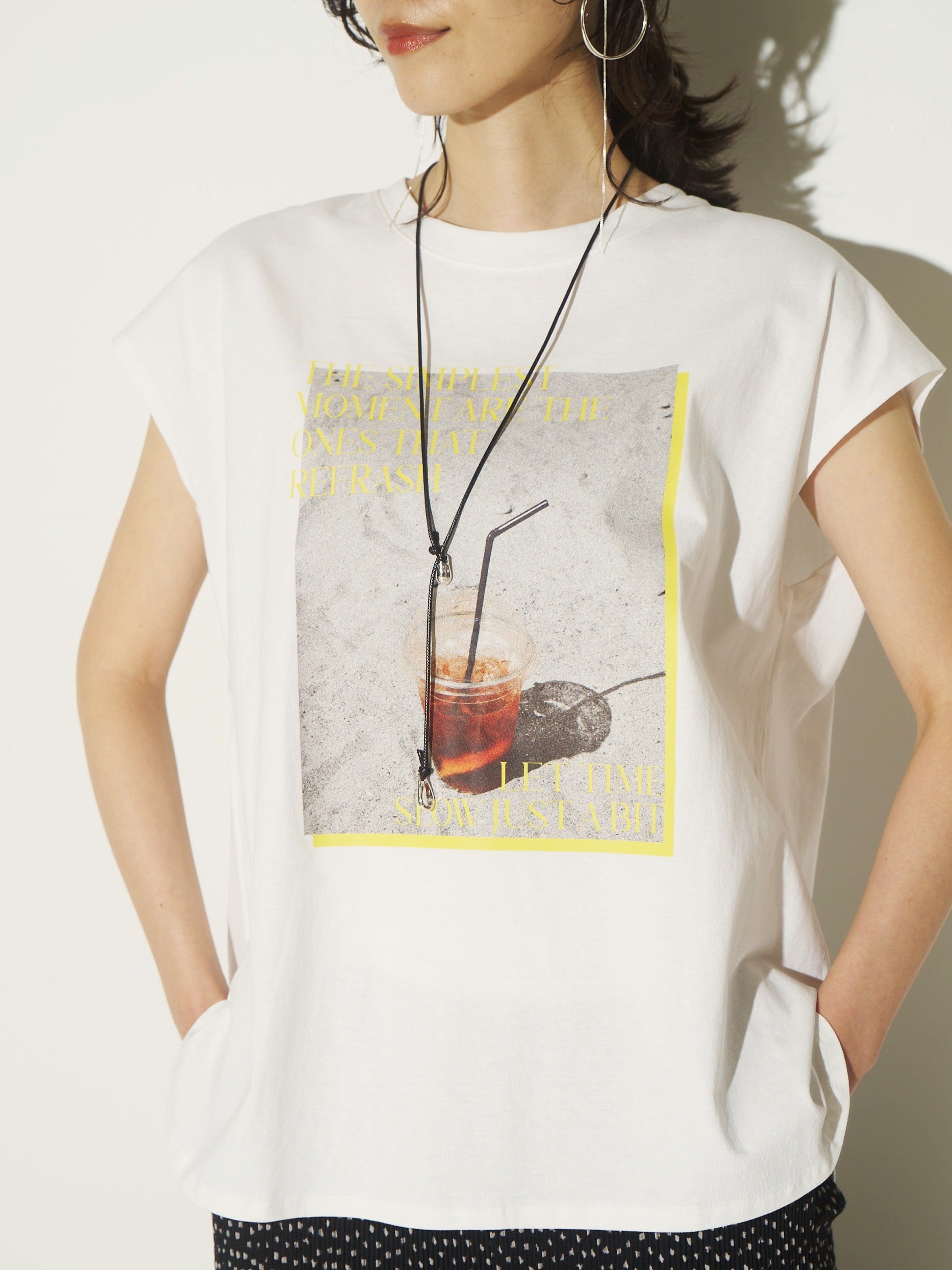 CHIGNON PHOTO プリントフレンチ 8462-402KK