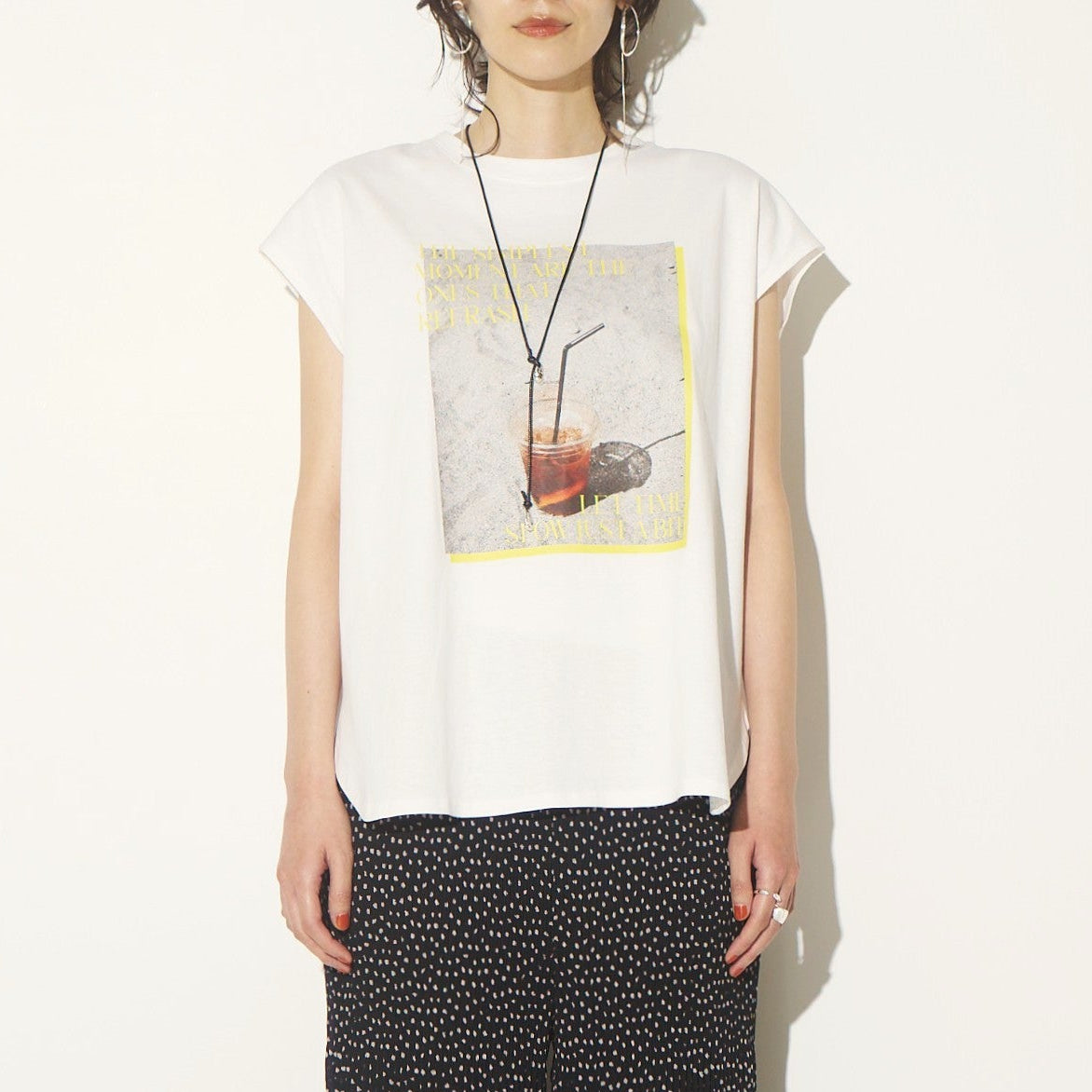 CHIGNON PHOTO プリントフレンチ 8462-402KK