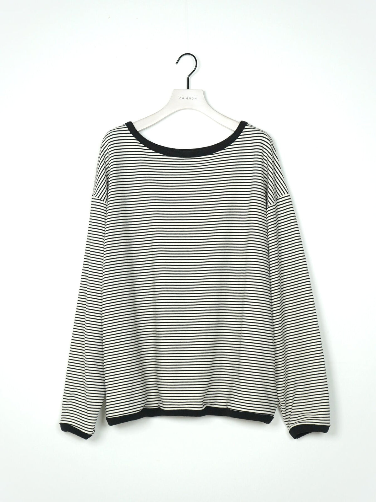 【予約販売】CHIGNON ボーダースウェットPO 8466-763KK