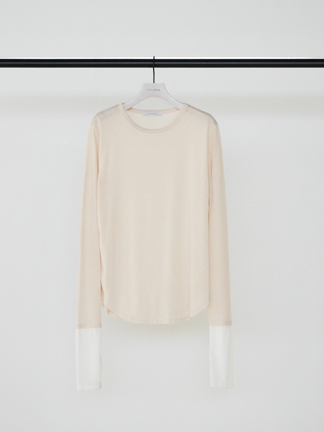 【予約販売】CHIGNON ロングスリーブレイヤードTEE 8965-437KK