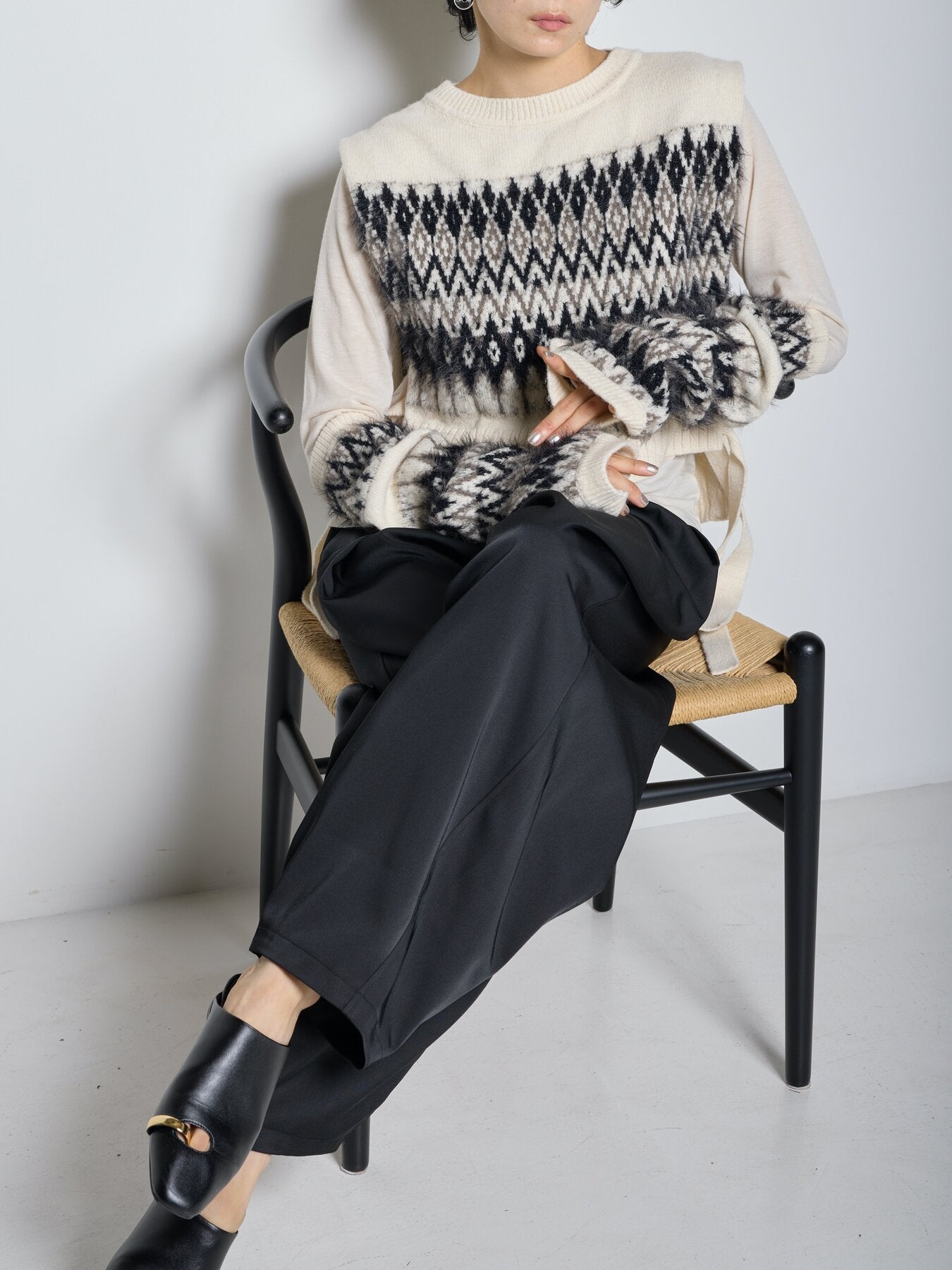 【予約販売】CHIGNON シャギーJQレイヤードベスト 9265-417JR