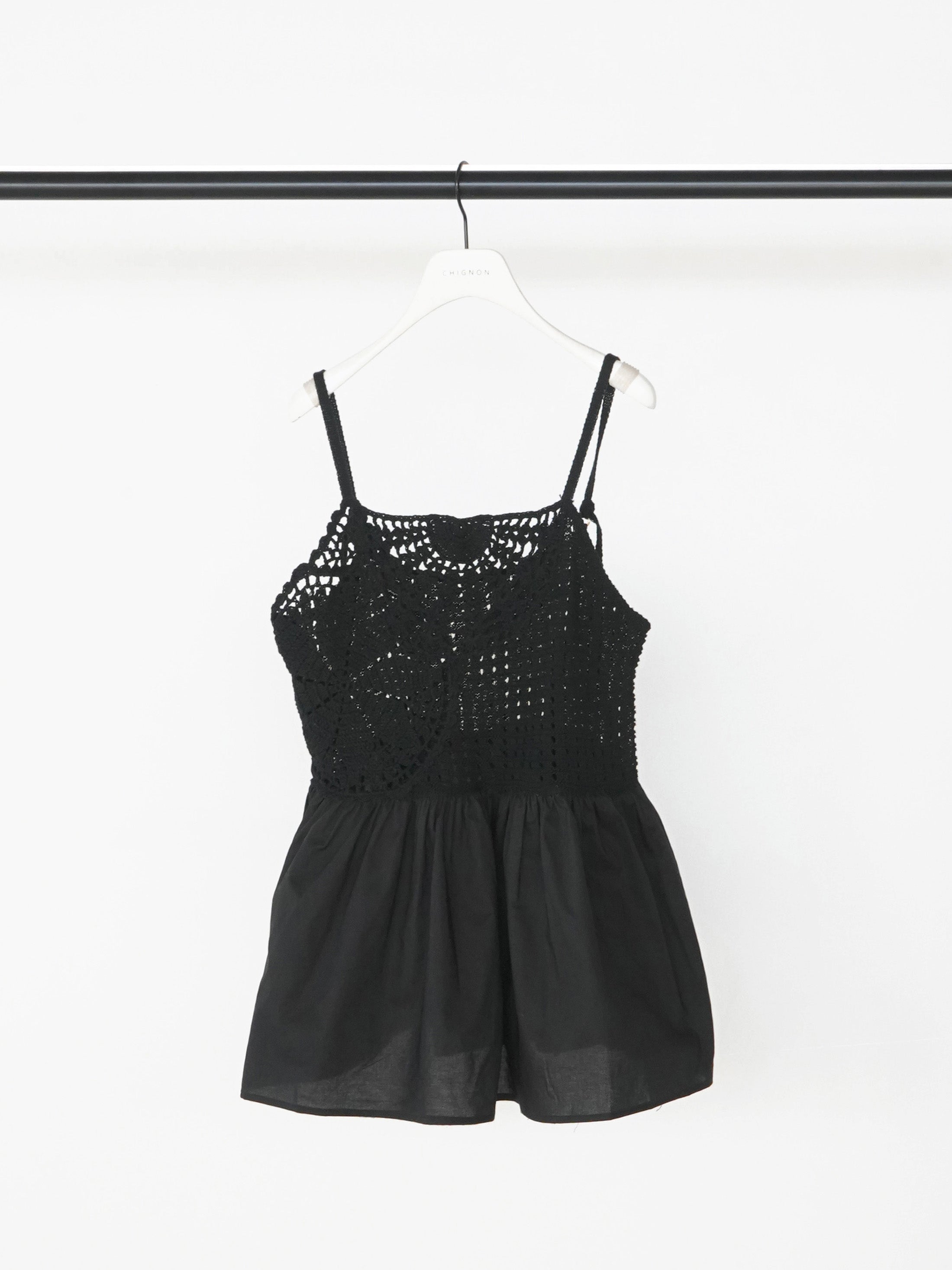 CHIGNON モチーフニットキャミソール 9562-391DP