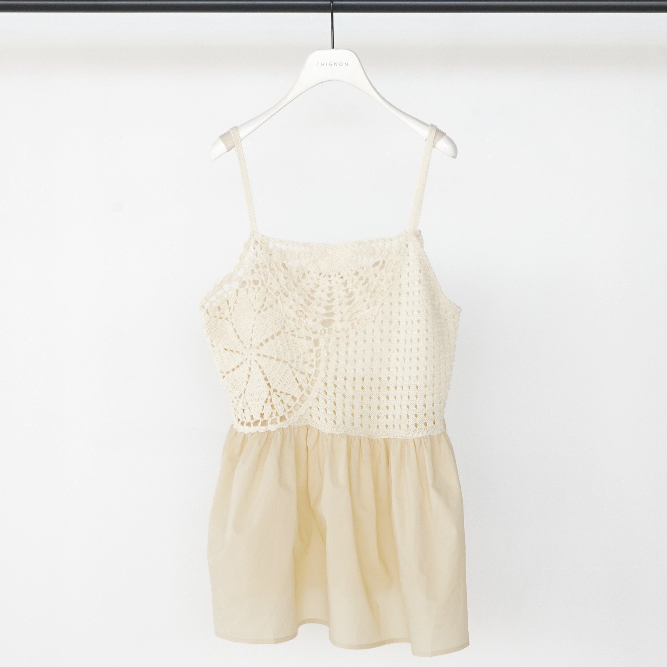 Fifi CHACHNIL♡ニットキャミソール Fifi Chachnil - Site Officiel | Maison de mode et de lingerie