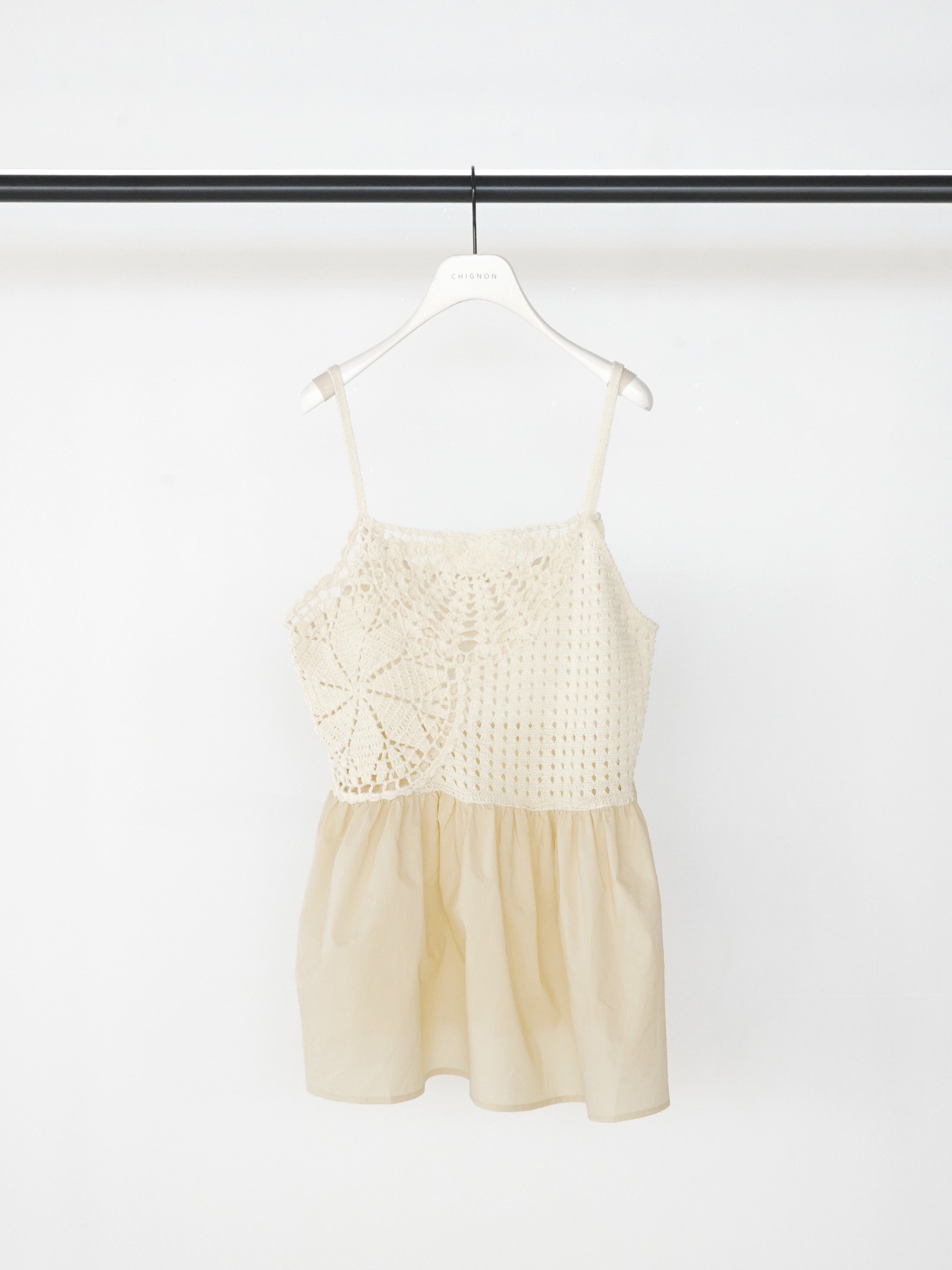 CHIGNON モチーフニットキャミソール 9562-391DP