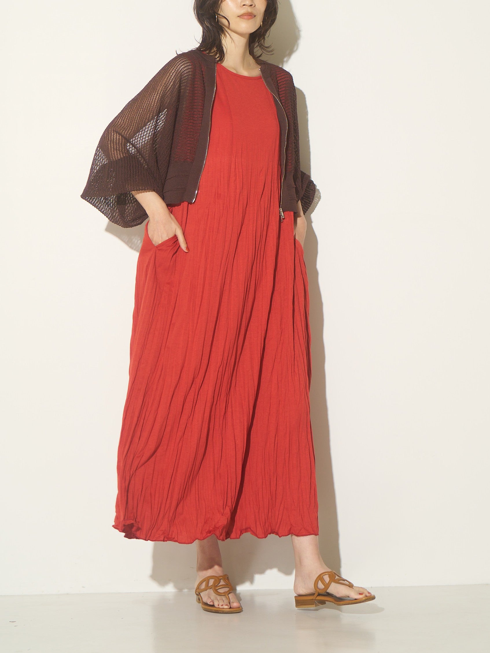 CHIGNON ボーダースカシドルマンZIPCD 9562-396GS