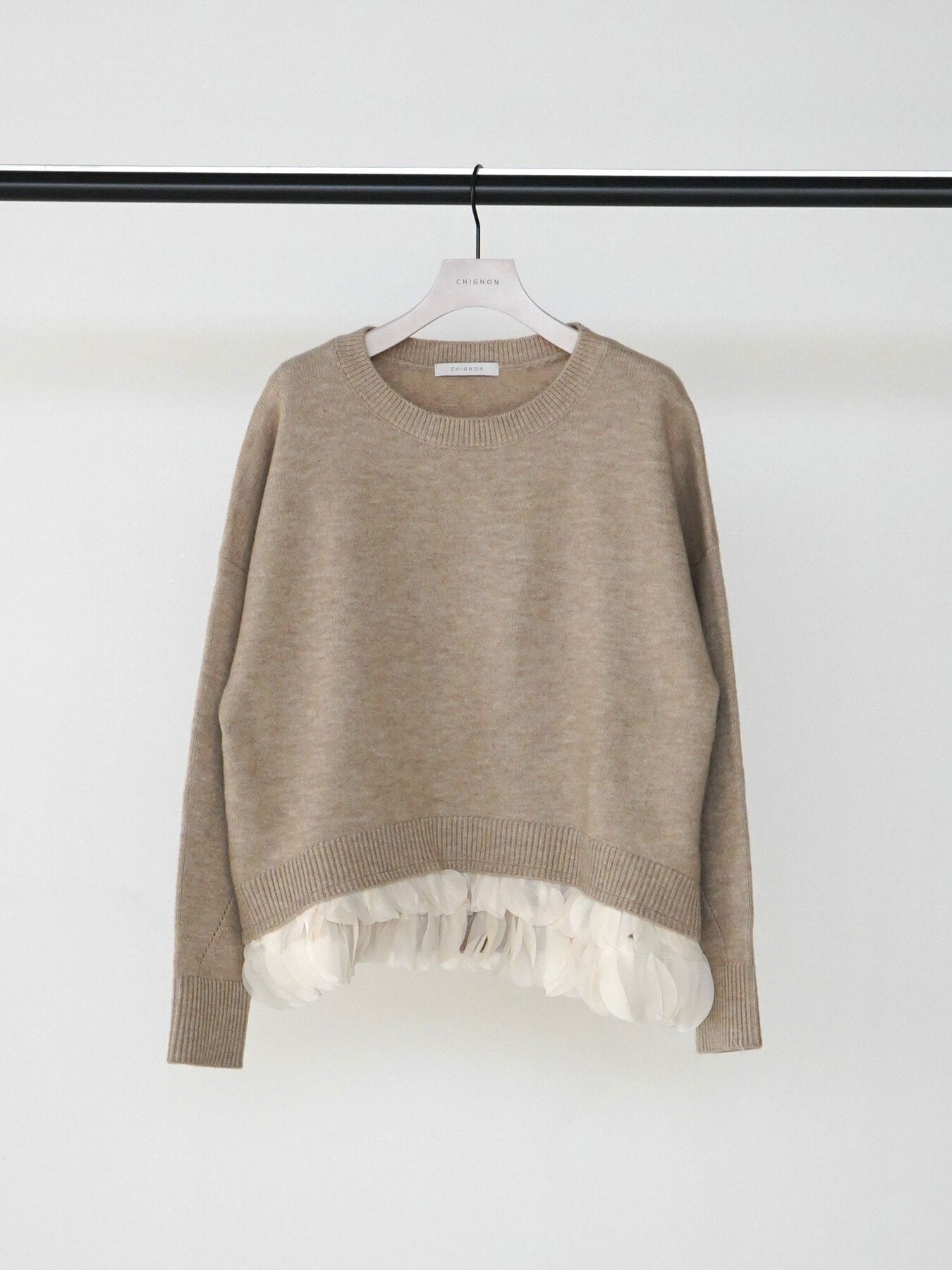 【予約販売】CHIGNON サークルヘムニットPO 9565-415JR