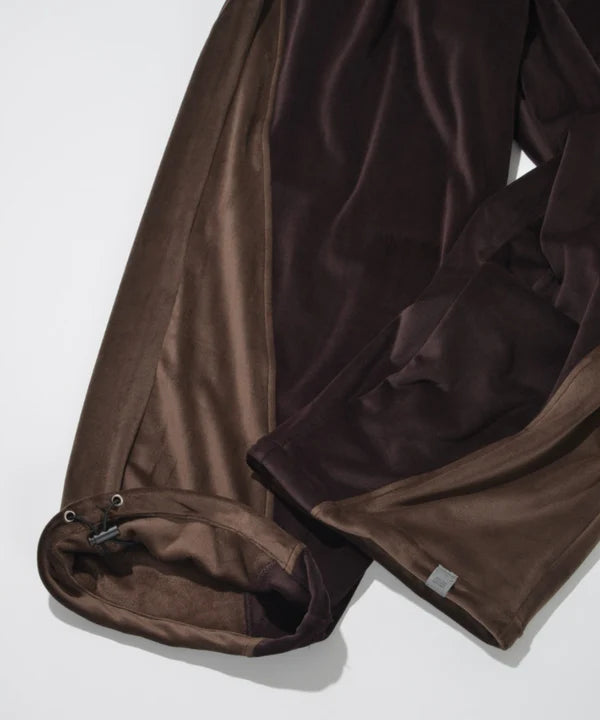 SUPERTHANKS Velour Panel Wide Pants CS02