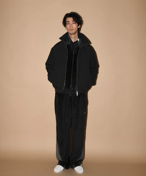 SUPERTHANKS Velour Panel Wide Pants CS02
