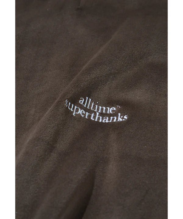 SUPERTHANKS Velour Short Hoodie CS03