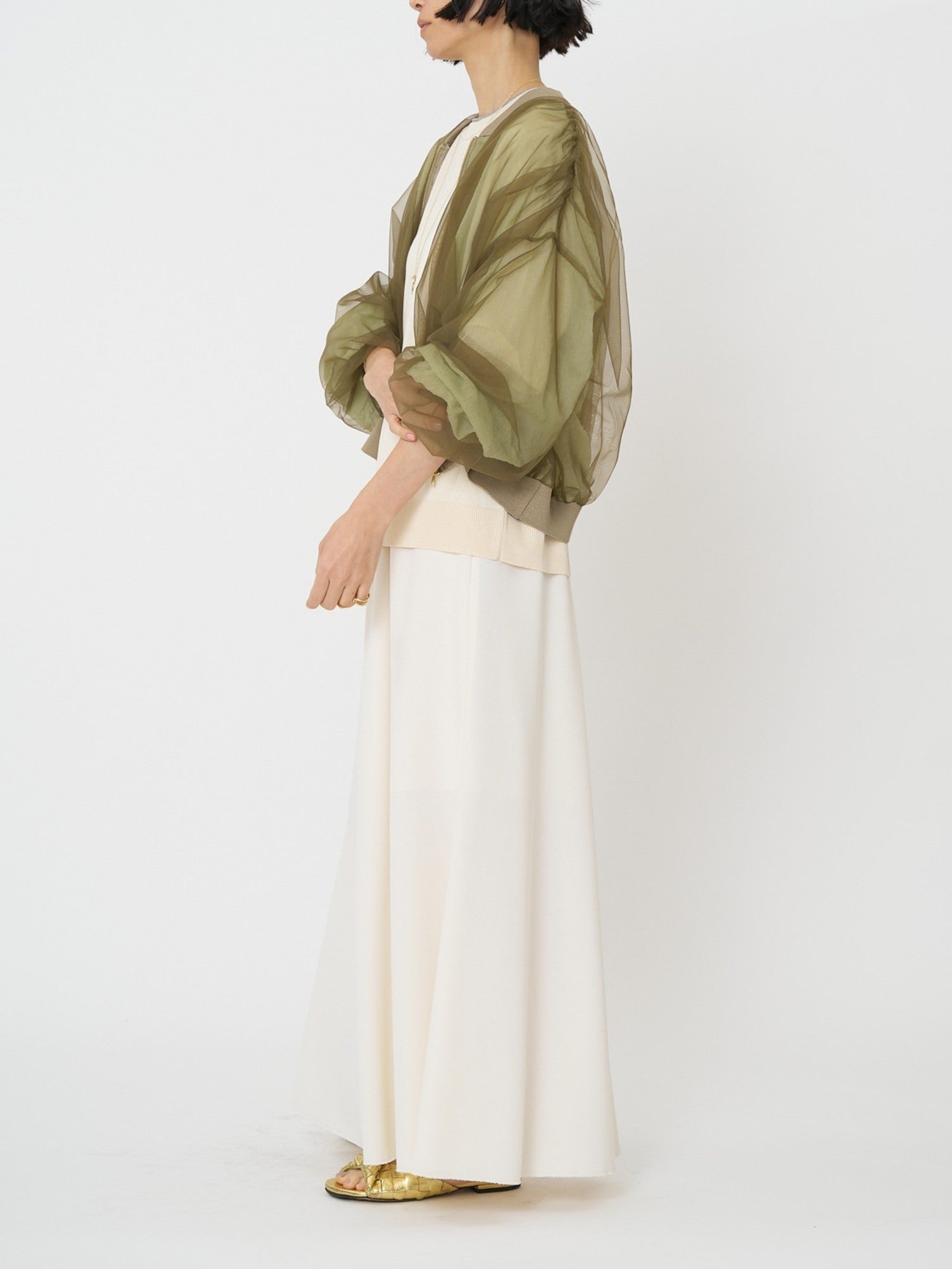 【予約販売】CHIGNON チュールボリュームブルゾン 9861-093GS