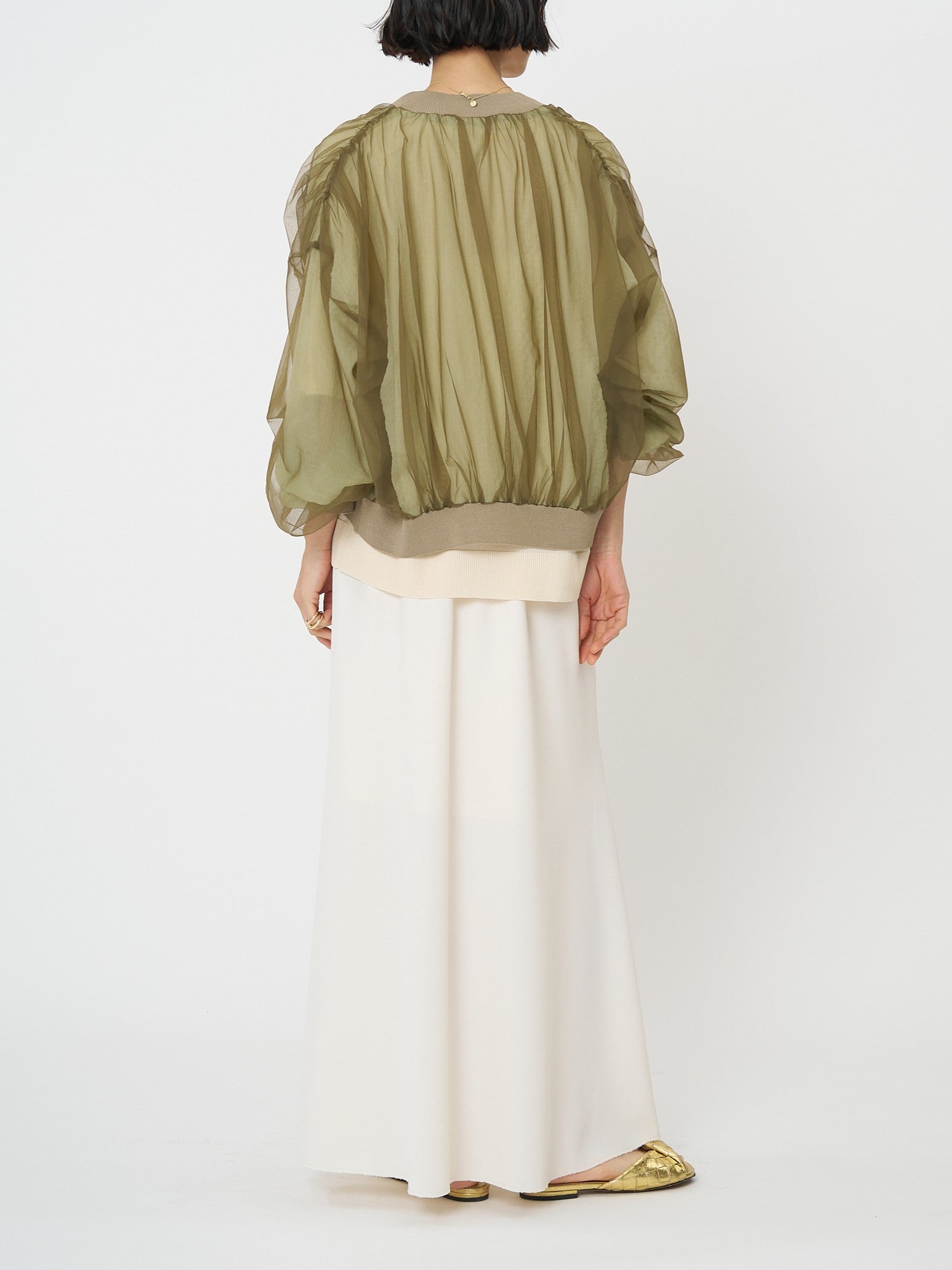 【予約販売】CHIGNON チュールボリュームブルゾン 9861-093GS