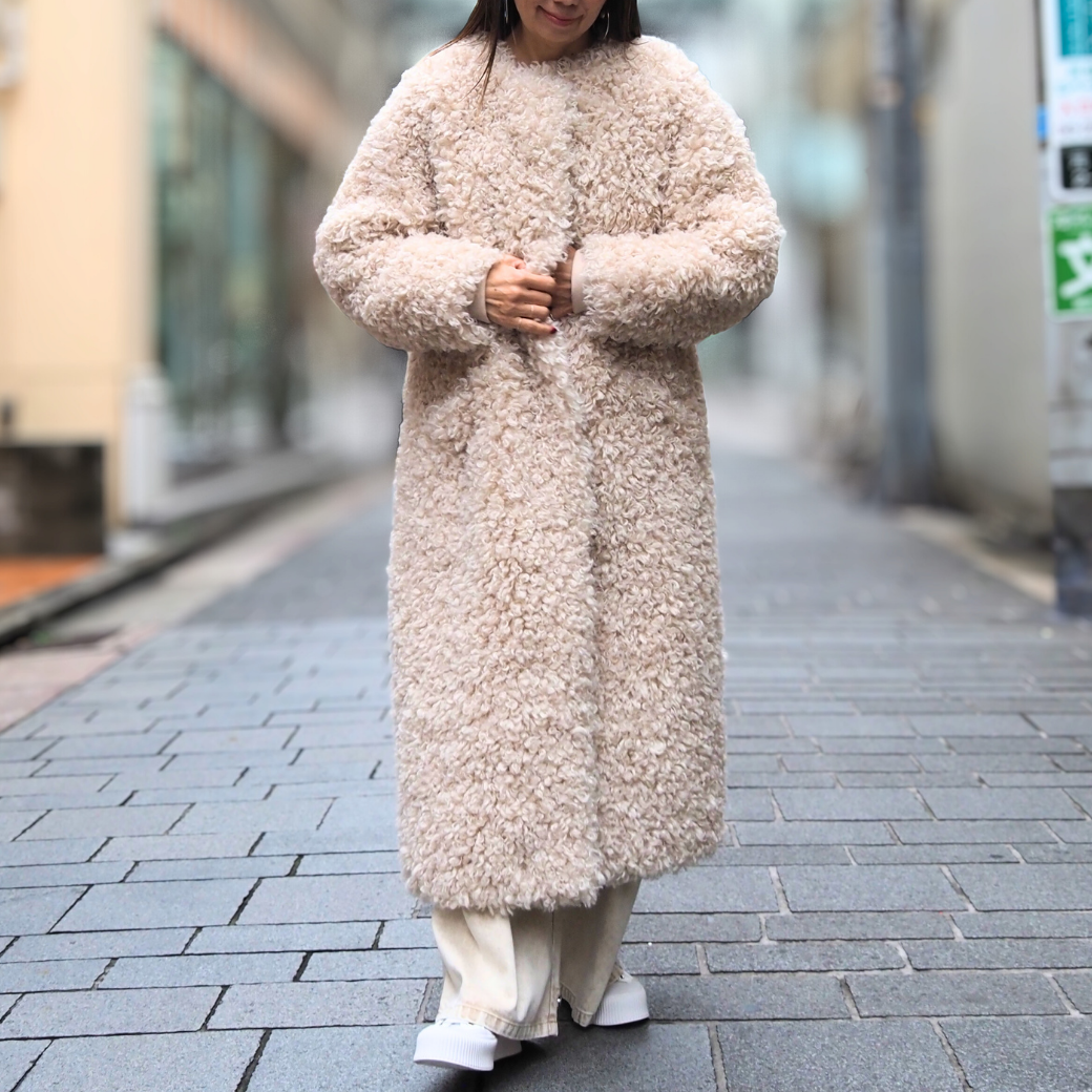 jakke.（ジャッキー）｜コート｜フェイクファー – RUKA