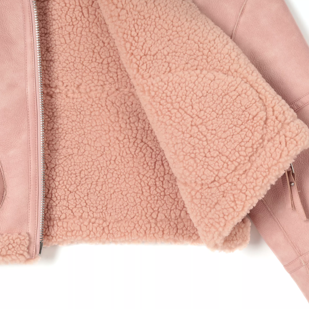 jakke. AVLATOR CROPPED JACKET