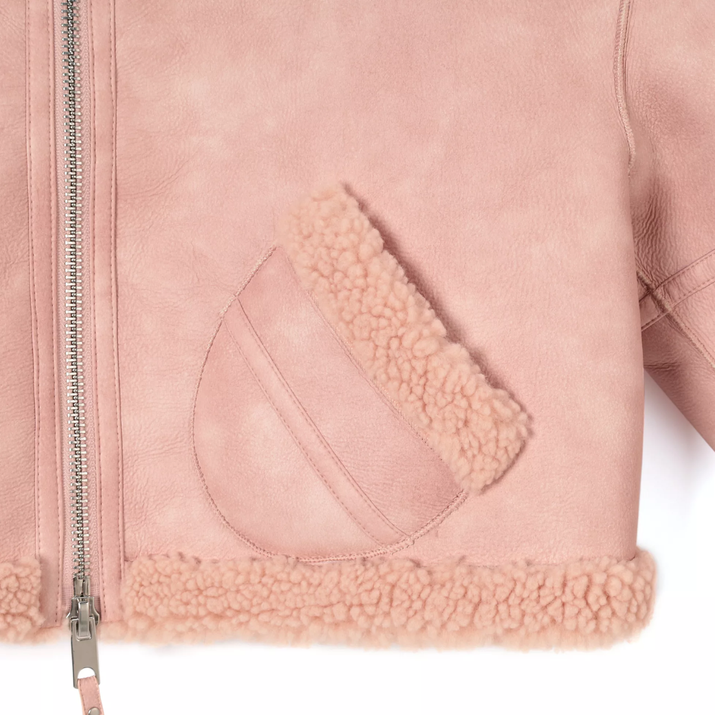 jakke. AVLATOR CROPPED JACKET