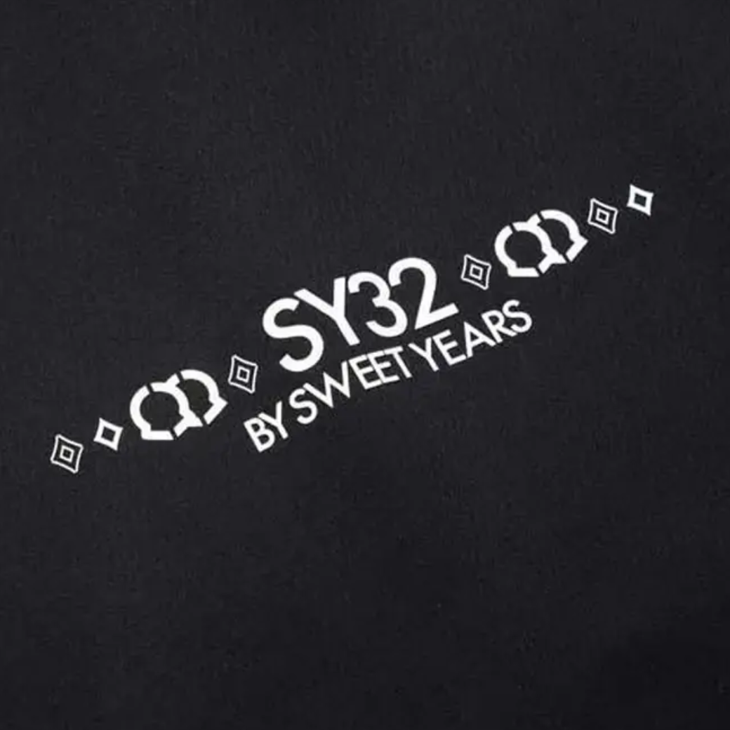 SY32 by SWEET YEARS GOLF DOUBLE MESH KNIT HOODIE
