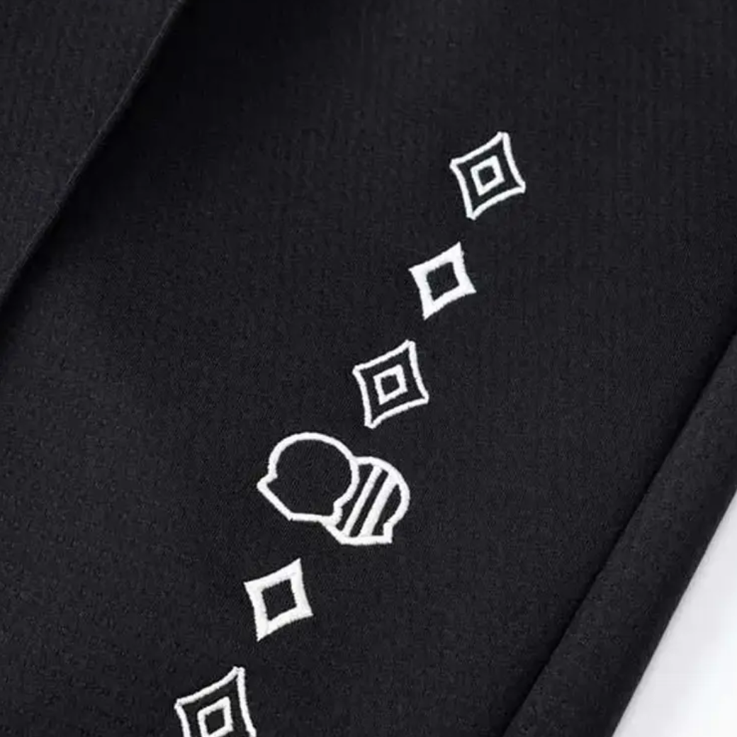 SY32 by SWEET YEARS GOLF DOUBLE MESH KNIT LONG PANTS