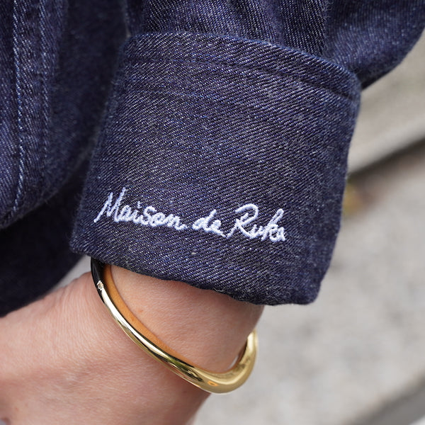 Maison de RUKA デニムシャツ